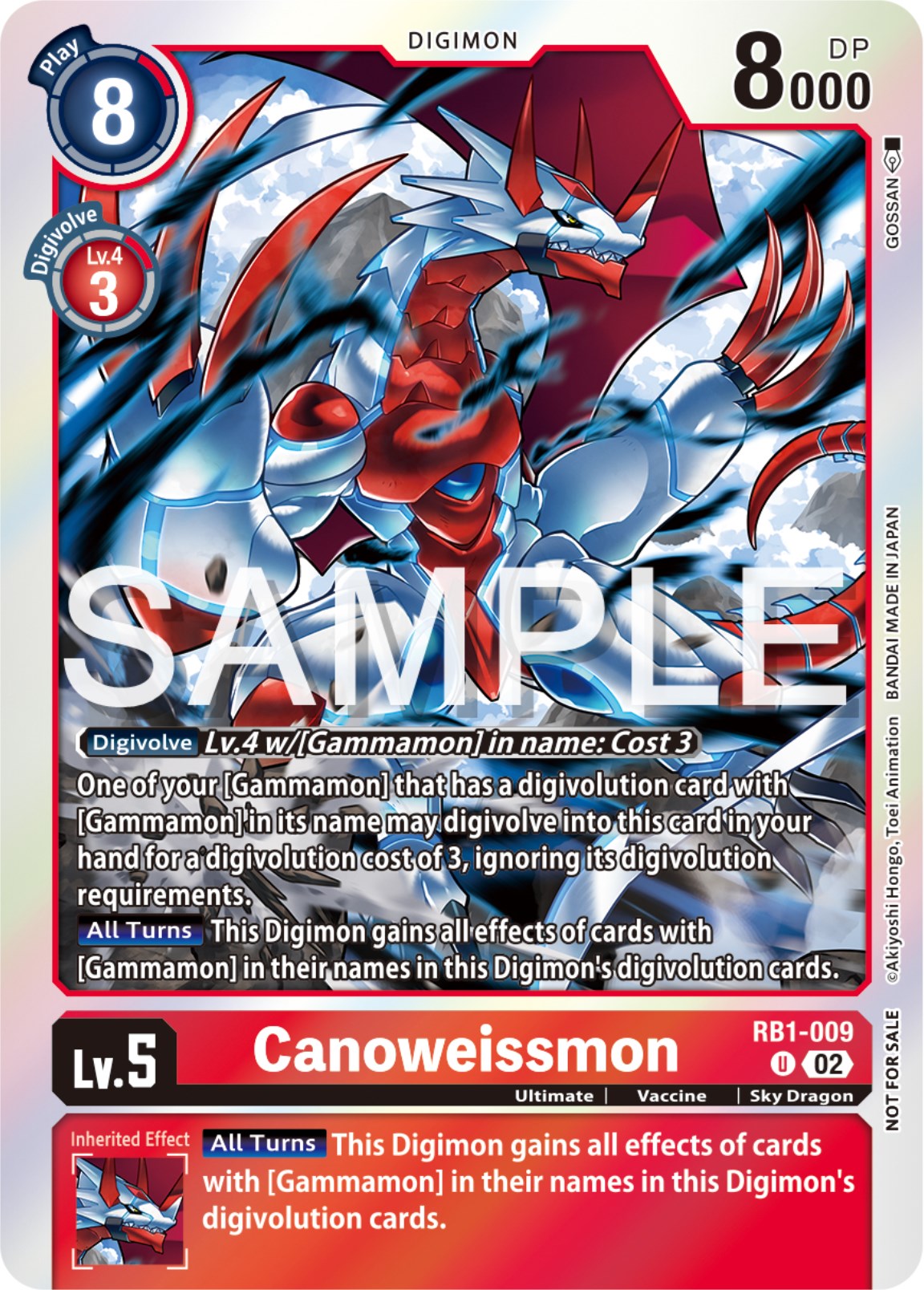 Canoweissmon [RB1-009] (Event Pack 6) [Resurgence Booster] | Black Swamp Games