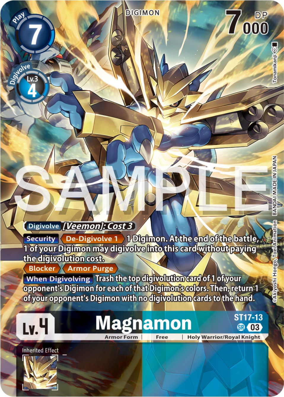 Magnamon [ST17-13] [Starter Deck: Double Typhoon Advanced Deck Set] | Black Swamp Games