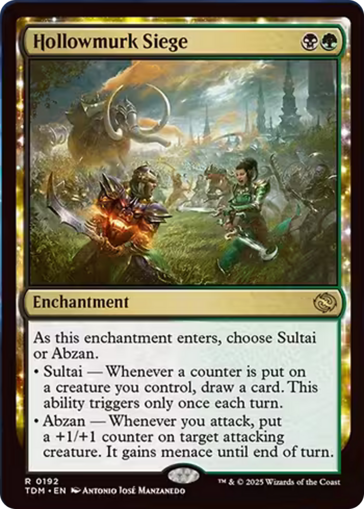 Hollowmurk Siege [Tarkir: Dragonstorm] | Black Swamp Games