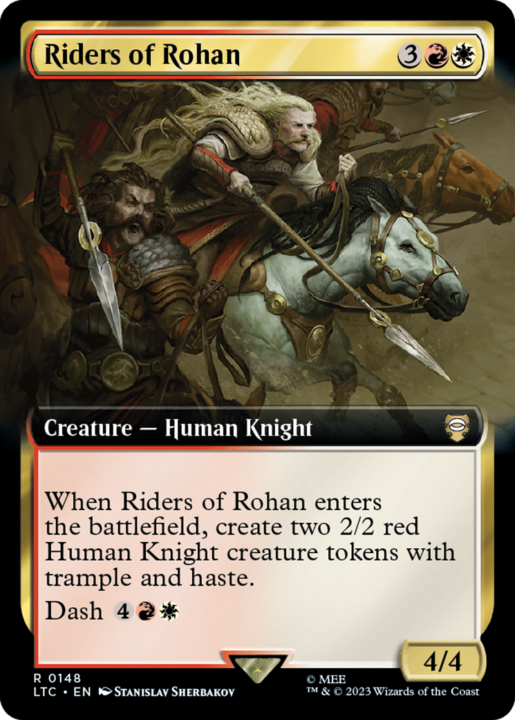 Riders of Rohan (Extended Art) [The Lord of the Rings: Tales of Middle-Earth Commander] | Black Swamp Games