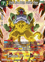 Great Ape Baby, Golden Rage (Zenkai Series Tournament Pack Vol.7) (P-583) [Tournament Promotion Cards] | Black Swamp Games