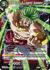 SS Broly, A Legend Appears (Zenkai Series Tournament Pack Vol.7) (P-572) [Tournament Promotion Cards] | Black Swamp Games