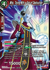 Whis, Toying With a God of Destruction (Zenkai Series Tournament Pack Vol.7) (P-574) [Tournament Promotion Cards] | Black Swamp Games