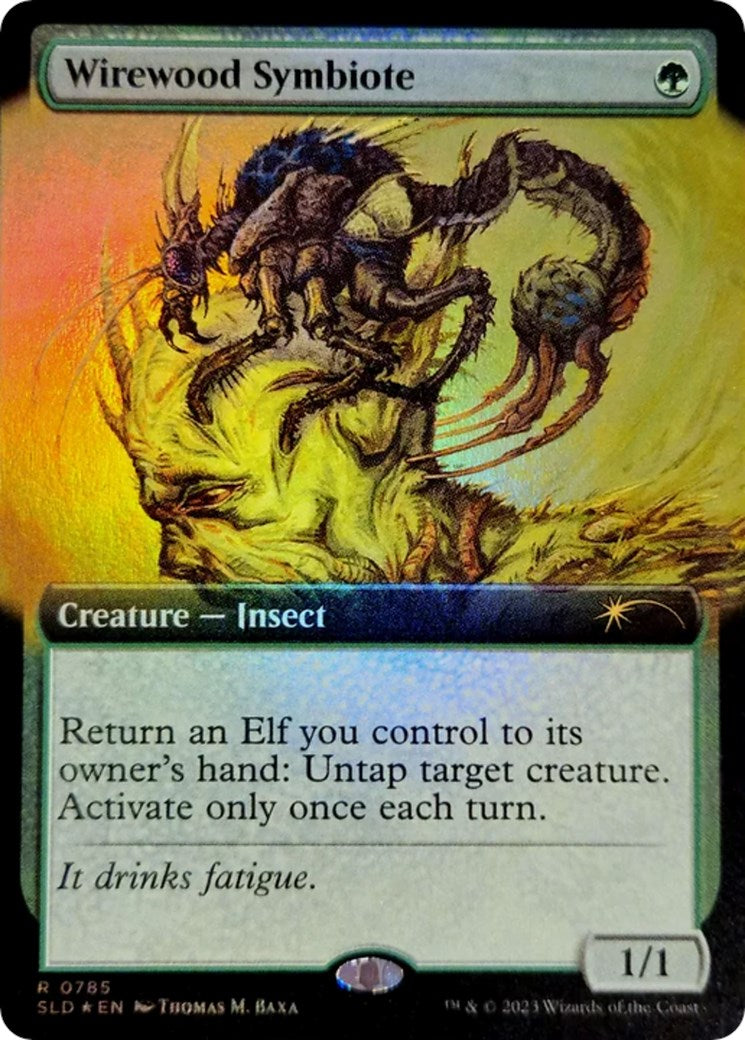 Wirewood Symbiote (Extended Art) [Secret Lair Drop Series] | Black Swamp Games