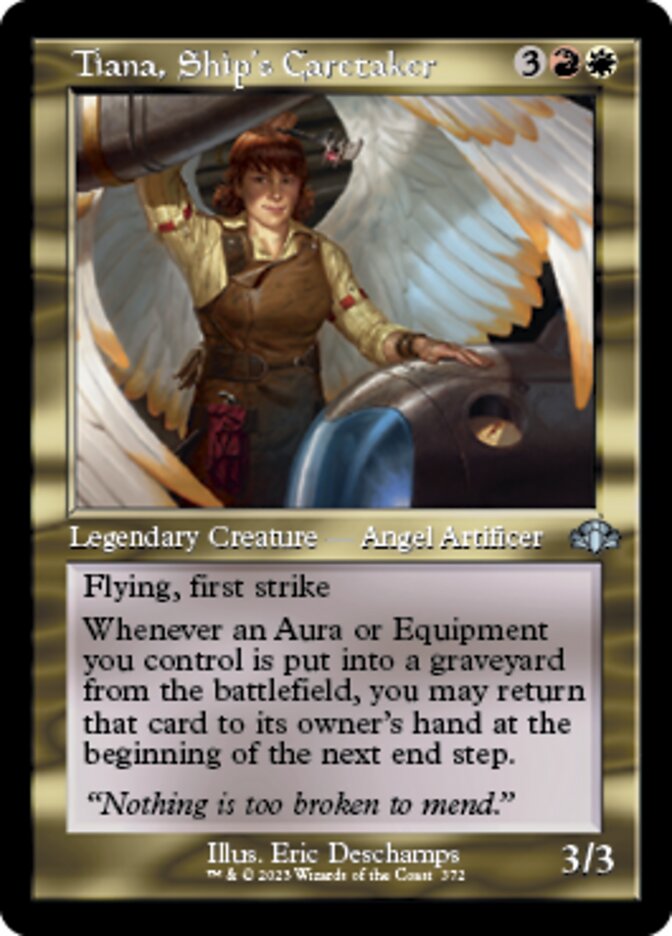Tiana, Ship's Caretaker (Retro) [Dominaria Remastered] | Black Swamp Games