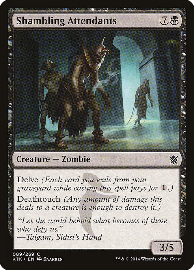 Shambling Attendants [Khans of Tarkir] | Black Swamp Games