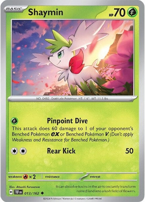 Shaymin (013/162) [Scarlet & Violet: Temporal Forces] | Black Swamp Games