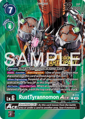 RustTyrannomon Ace [P-113] (2024 Regionals Participant) [Promotional Cards] | Black Swamp Games