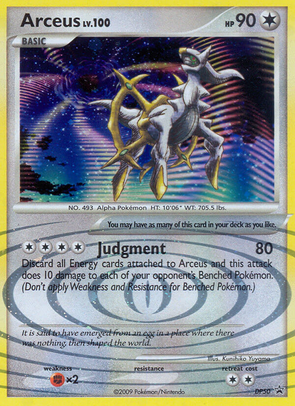 Arceus (DP50) [Diamond & Pearl: Black Star Promos] | Black Swamp Games
