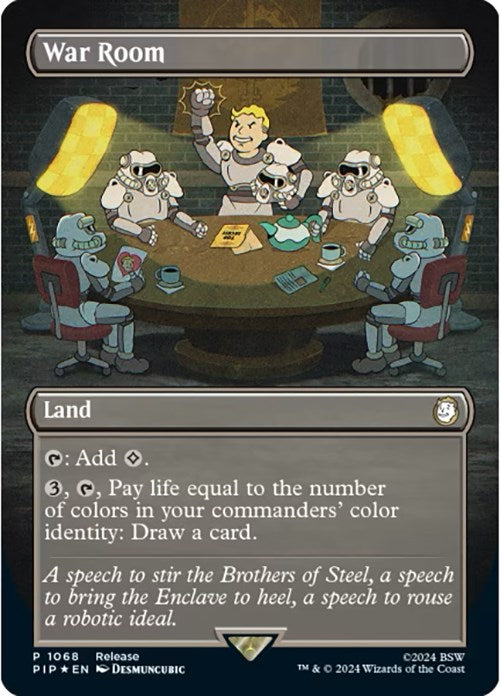 War Room (Borderless) [Fallout Promos] | Black Swamp Games