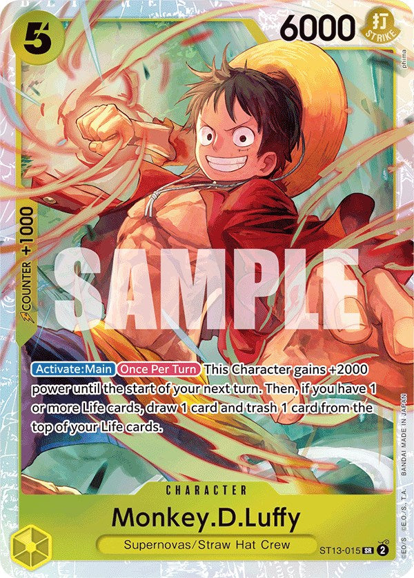 Monkey.D.Luffy [Ultra Deck: The Three Brothers] | Black Swamp Games