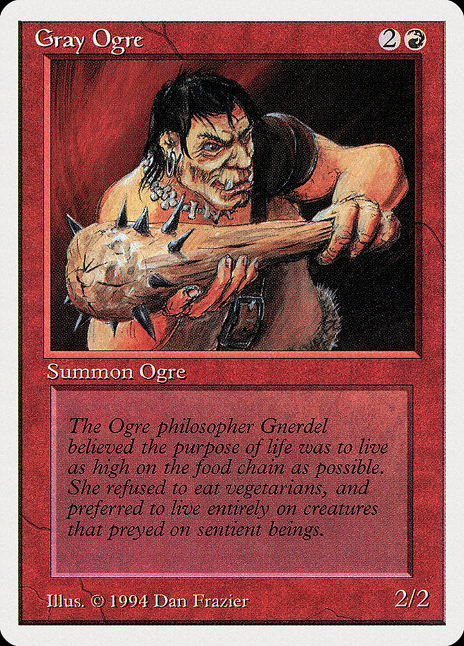 Gray Ogre [Summer Magic / Edgar] | Black Swamp Games