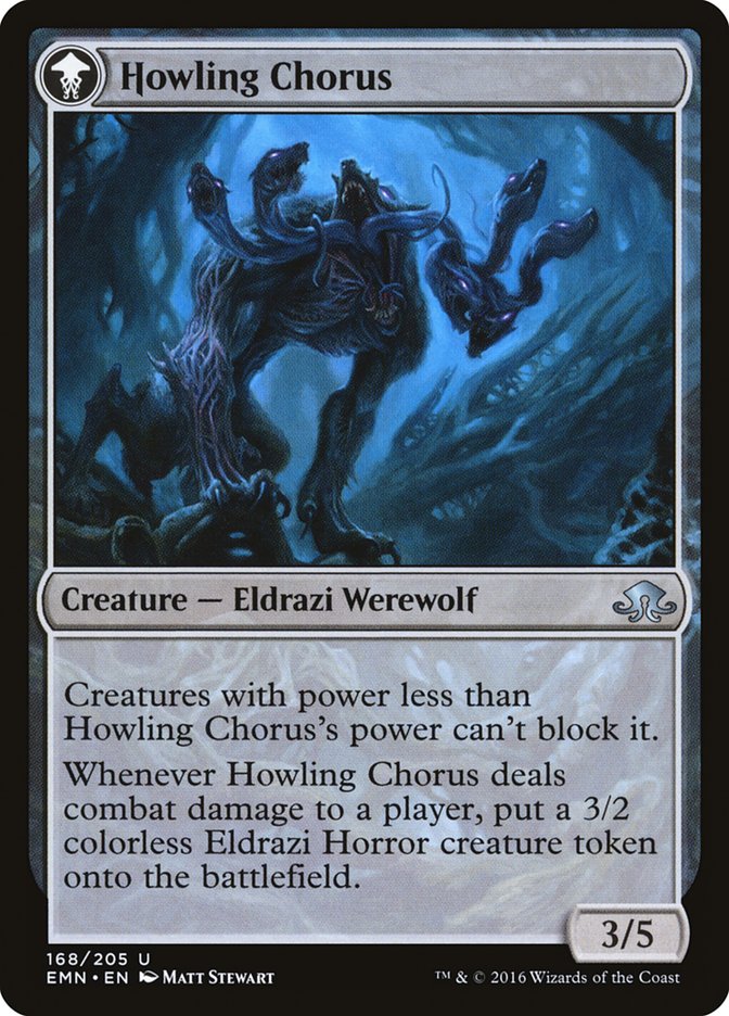 Shrill Howler // Howling Chorus [Eldritch Moon] | Black Swamp Games