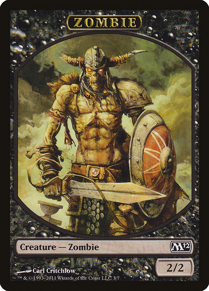 Zombie Token [Magic 2012 Tokens] | Black Swamp Games