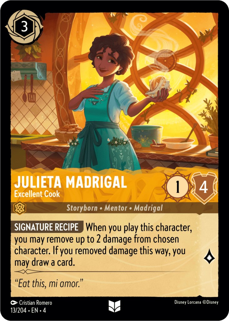 Julieta Madrigal - Excellent Cook (13/204) [Ursula's Return] | Black Swamp Games