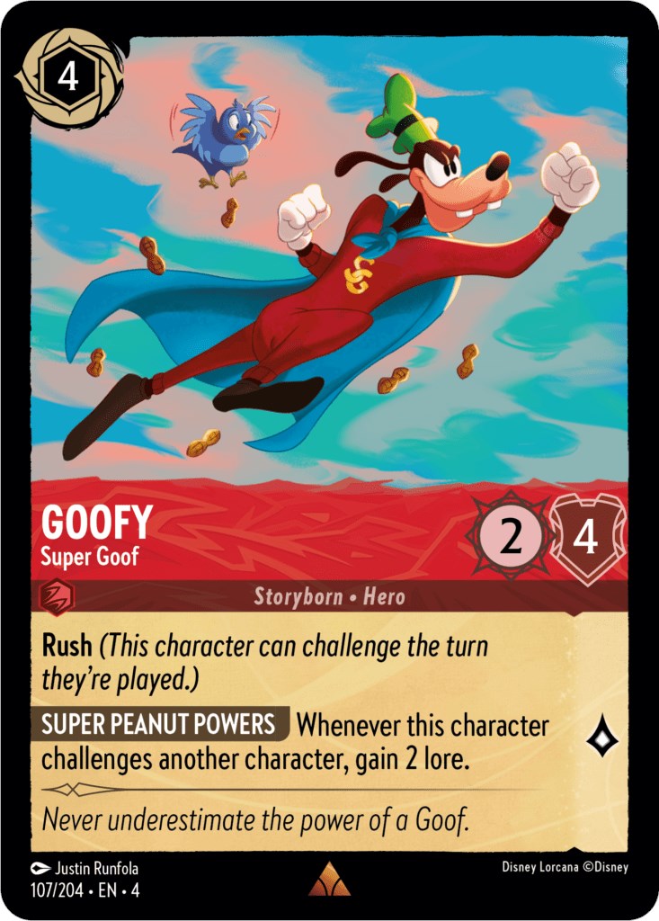 Goofy - Super Goof (107/204) [Ursula's Return] | Black Swamp Games