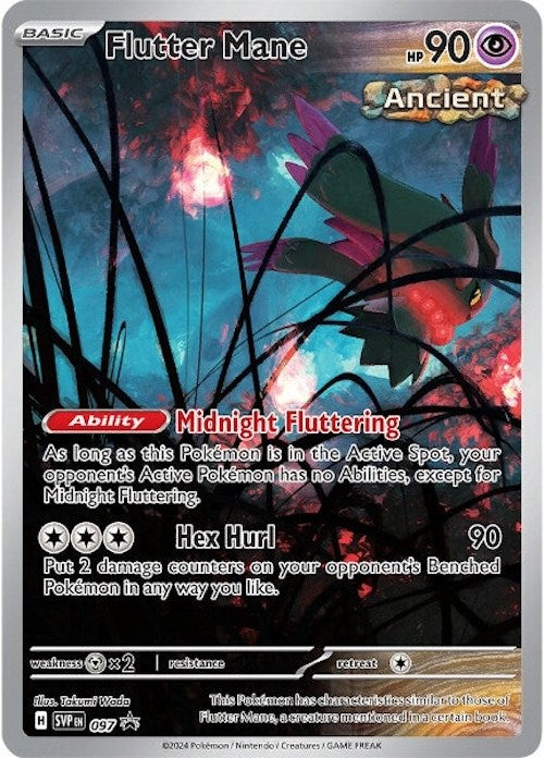 Flutter Mane (097) [Scarlet & Violet: Black Star Promos] | Black Swamp Games