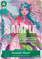 Kouzuki Hiyori (Alternate Art) [Extra Booster: Memorial Collection] | Black Swamp Games