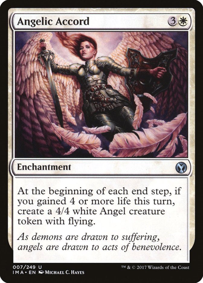 Angelic Accord [Iconic Masters] | Black Swamp Games