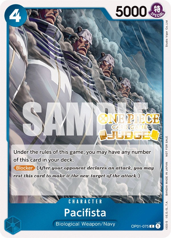 Pacifista (Judge Pack Vol. 3) [One Piece Promotion Cards] | Black Swamp Games