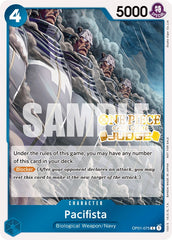 Pacifista (Judge Pack Vol. 3) [One Piece Promotion Cards] | Black Swamp Games