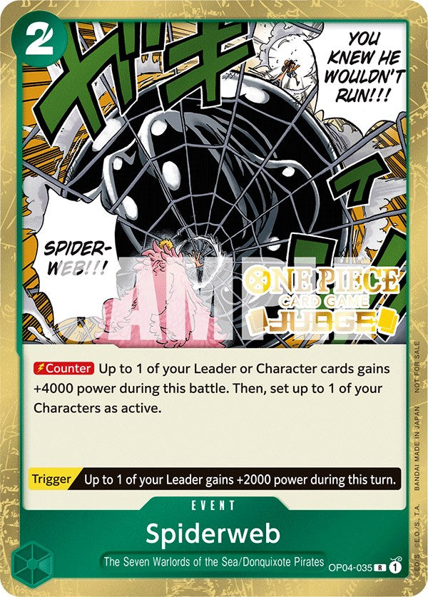 Spiderweb (Judge Pack Vol. 3) [One Piece Promotion Cards] | Black Swamp Games