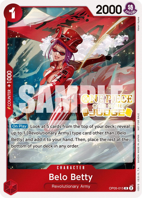 Belo Betty (Judge Pack Vol. 3) [One Piece Promotion Cards] | Black Swamp Games