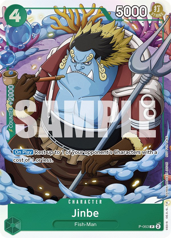 Jinbe (Event Pack Vol. 4) [One Piece Promotion Cards] | Black Swamp Games