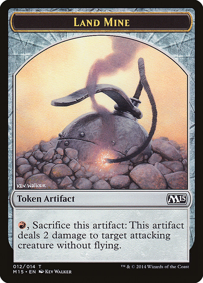 Land Mine Token [Magic 2015 Tokens] | Black Swamp Games