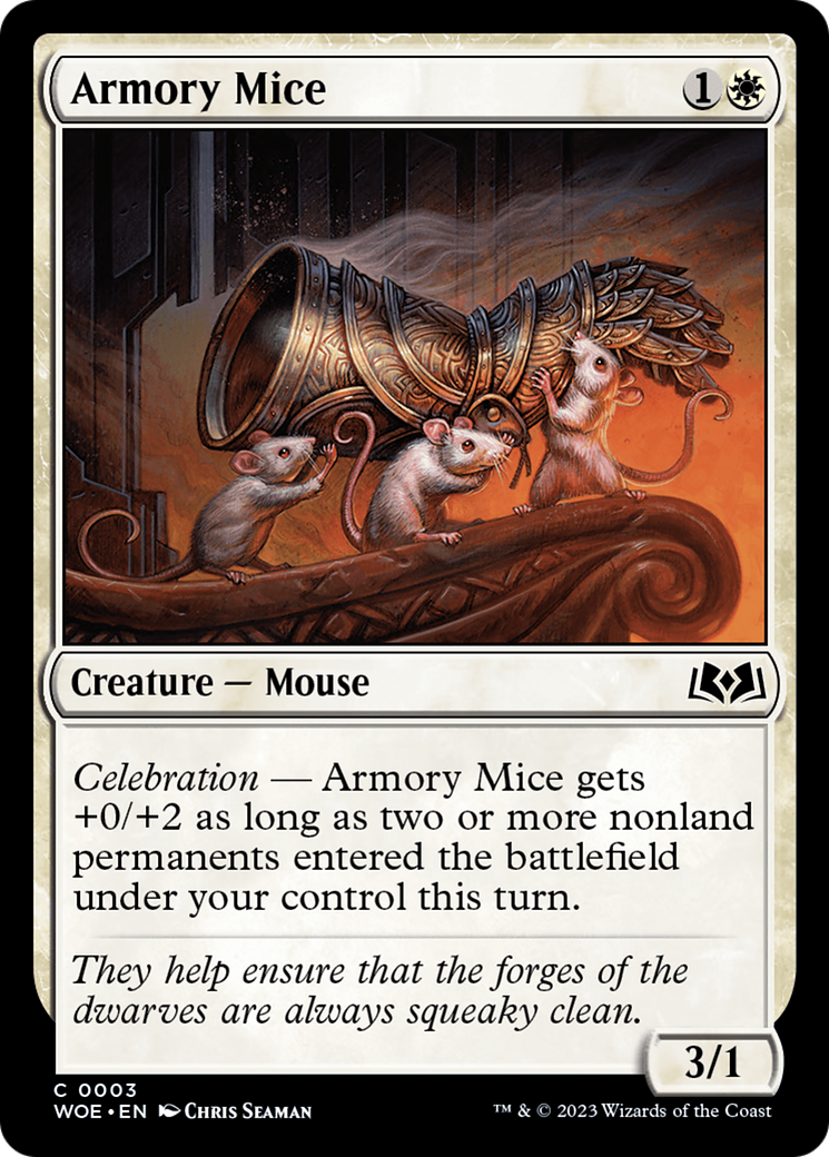 Armory Mice [Wilds of Eldraine] | Black Swamp Games