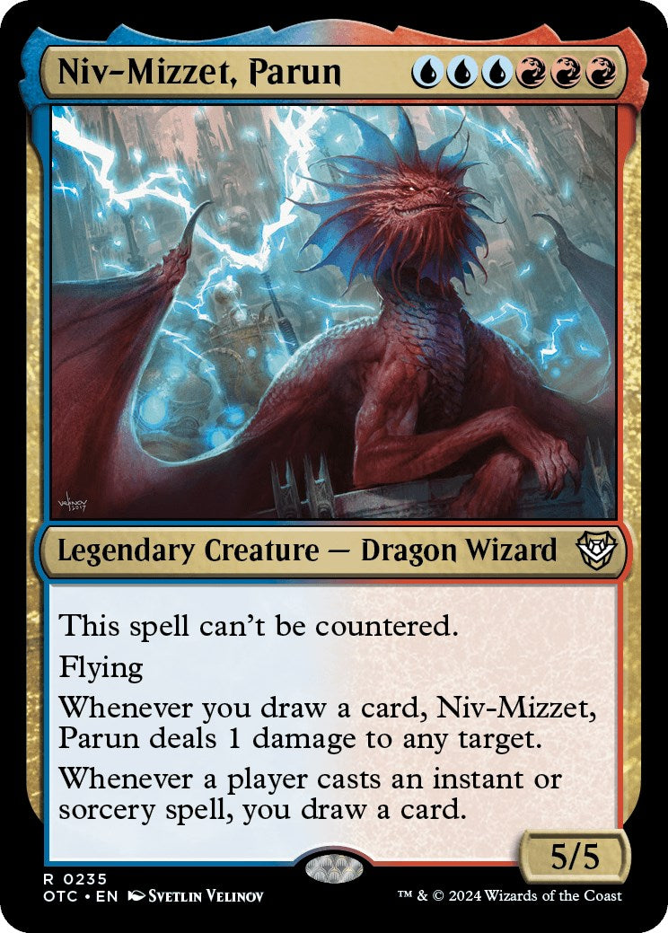 Niv-Mizzet, Parun [Outlaws of Thunder Junction Commander] | Black Swamp Games