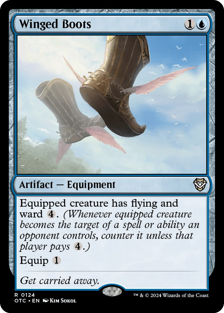 Winged Boots [Outlaws of Thunder Junction Commander] | Black Swamp Games