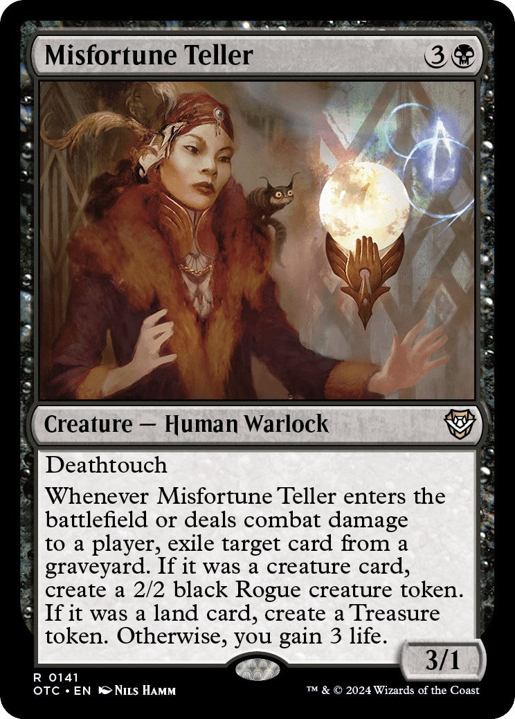 Misfortune Teller [Outlaws of Thunder Junction Commander] | Black Swamp Games