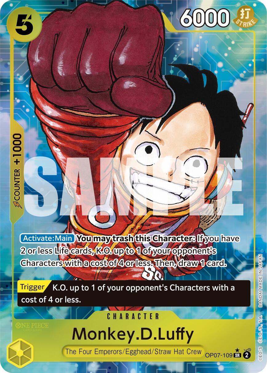 Monkey.D.Luffy (109) (Parallel) [500 Years in the Future] | Black Swamp Games