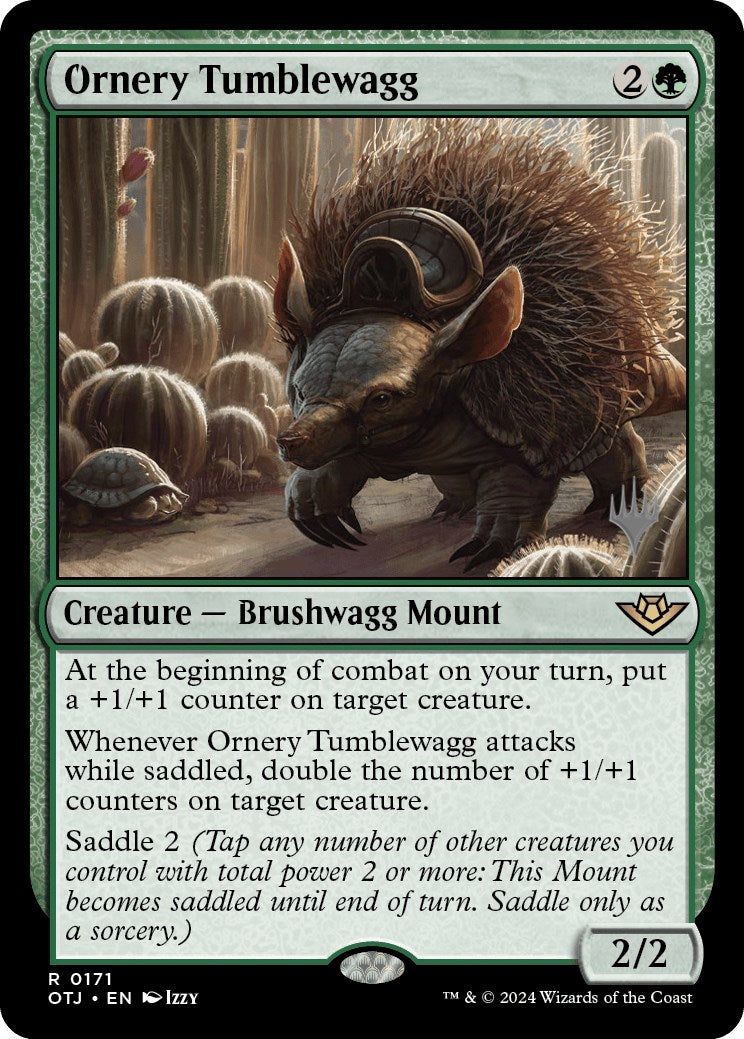 Ornery Tumblewagg (Promo Pack) [Outlaws of Thunder Junction Promos] | Black Swamp Games