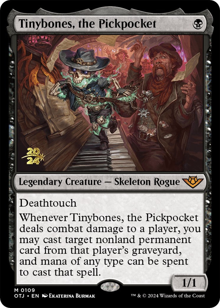 Tinybones, the Pickpocket [Outlaws of Thunder Junction Prerelease Promos] | Black Swamp Games