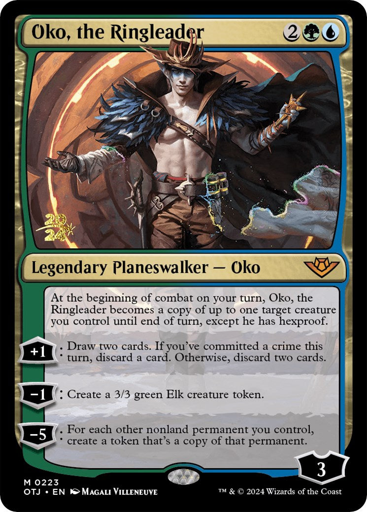 Oko, the Ringleader [Outlaws of Thunder Junction Prerelease Promos] | Black Swamp Games