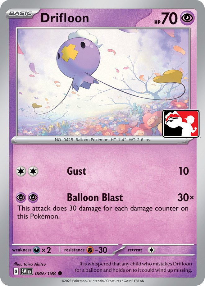 Drifloon (089/198) [Prize Pack Series Four] | Black Swamp Games
