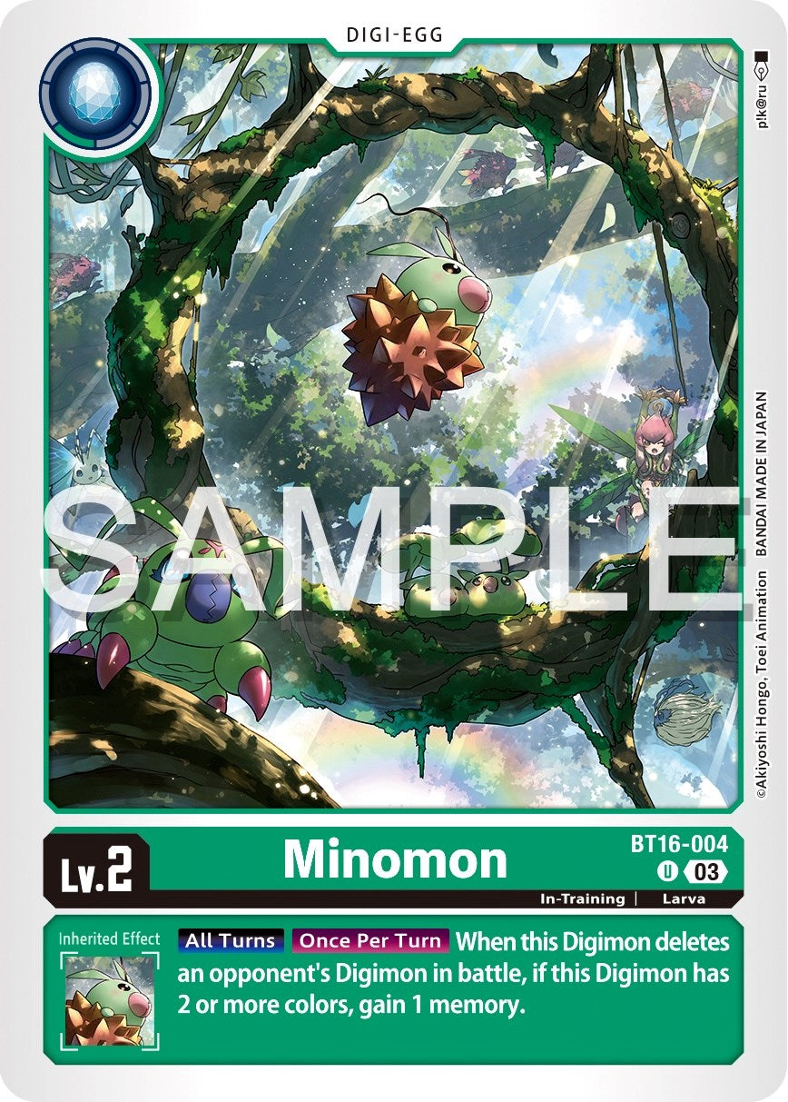 Minomon [BT16-004] [Beginning Observer] | Black Swamp Games