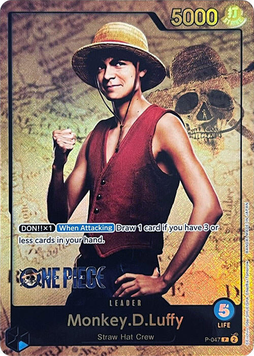 Monkey.D.Luffy (P-047) [Live Action Edition] | Black Swamp Games