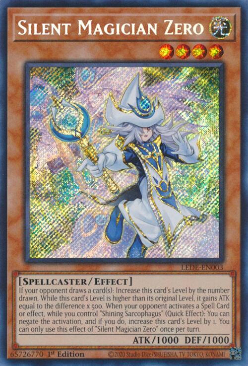 Silent Magician Zero [LEDE-EN003] Secret Rare | Black Swamp Games