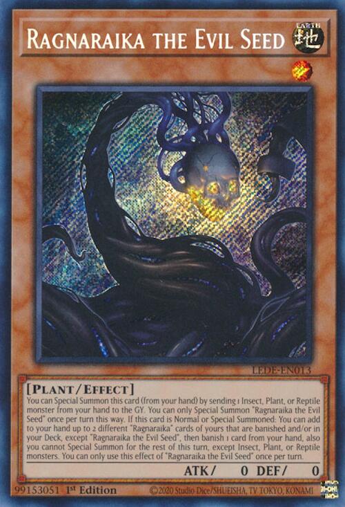 Ragnaraika the Evil Seed [LEDE-EN013] Secret Rare | Black Swamp Games