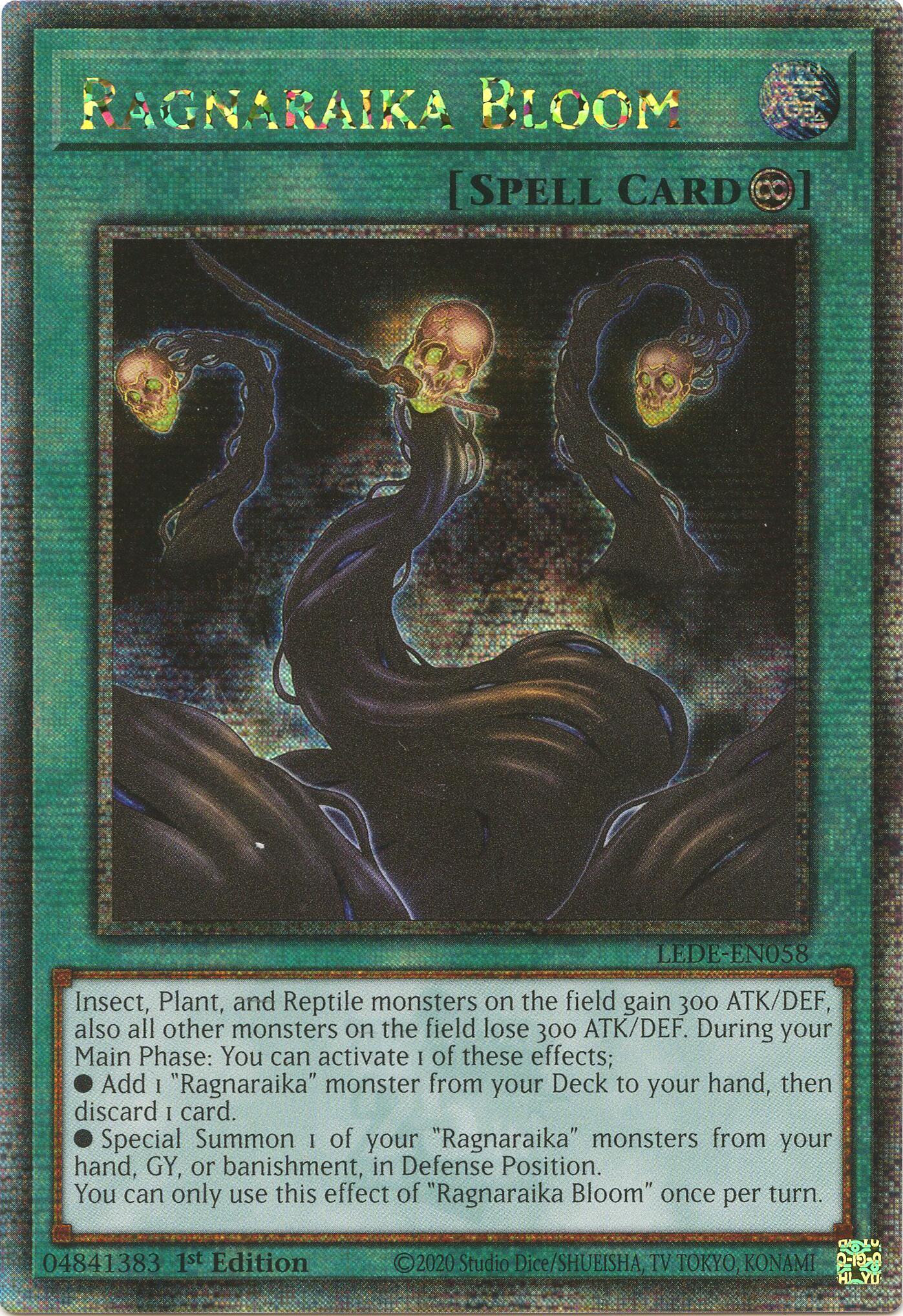 Ragnaraika Bloom (Quarter Century Secret Rare) [LEDE-EN058] Quarter Century Secret Rare | Black Swamp Games