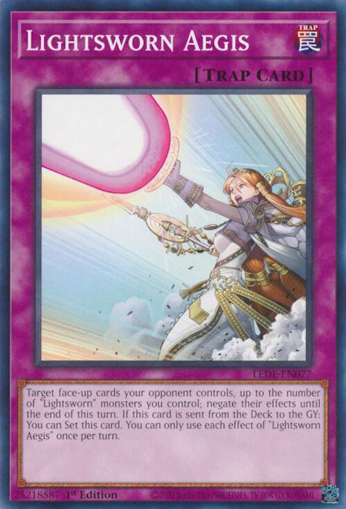 Lightsworn Aegis [LEDE-EN077] Common | Black Swamp Games