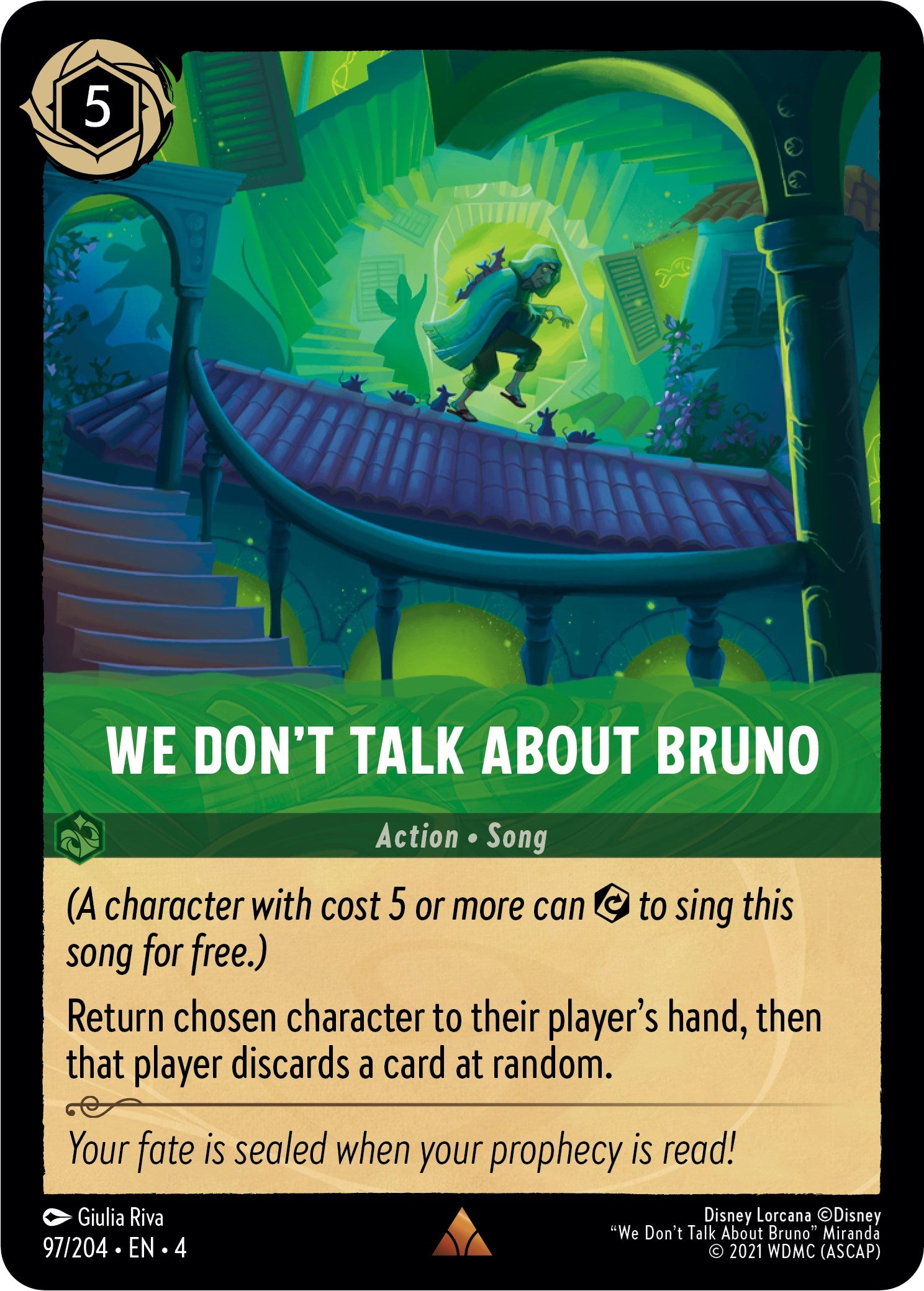 We Don't Talk About Bruno (97/204) [Ursula's Return] | Black Swamp Games