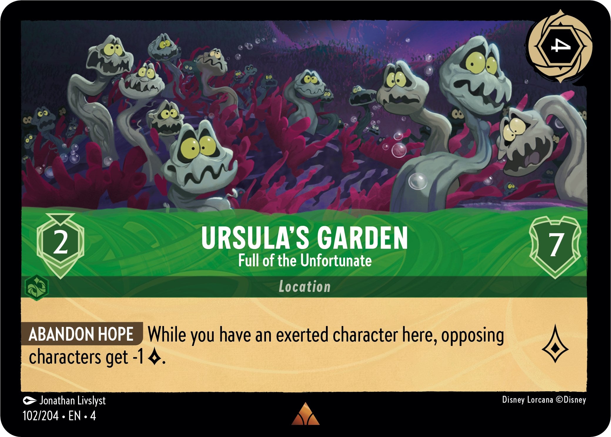 Ursula's Garden - Full of the Unfortunate (102/204) [Ursula's Return] | Black Swamp Games
