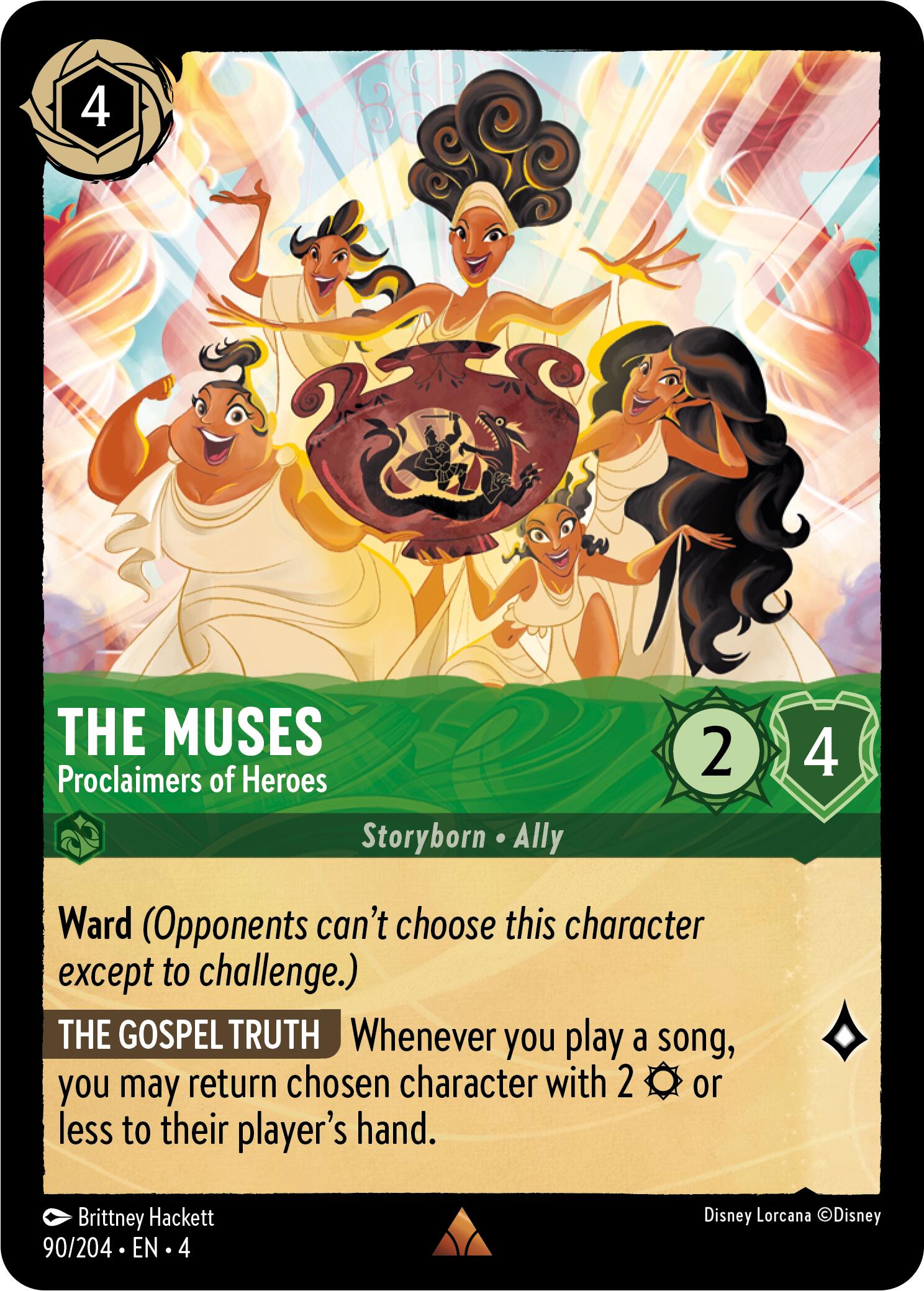 The Muses - Proclaimers of Heroes (90/204) [Ursula's Return] | Black Swamp Games