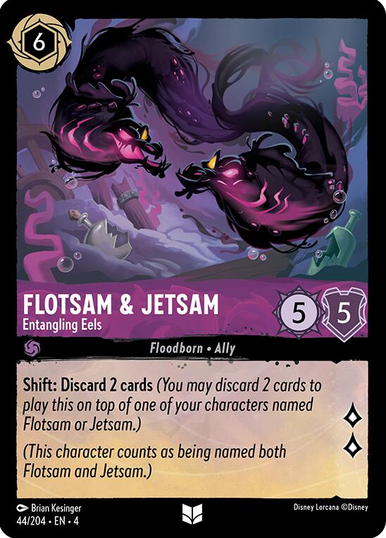 Flotsam & Jetsam - Entangling Eels (44/204) [Ursula's Return] | Black Swamp Games