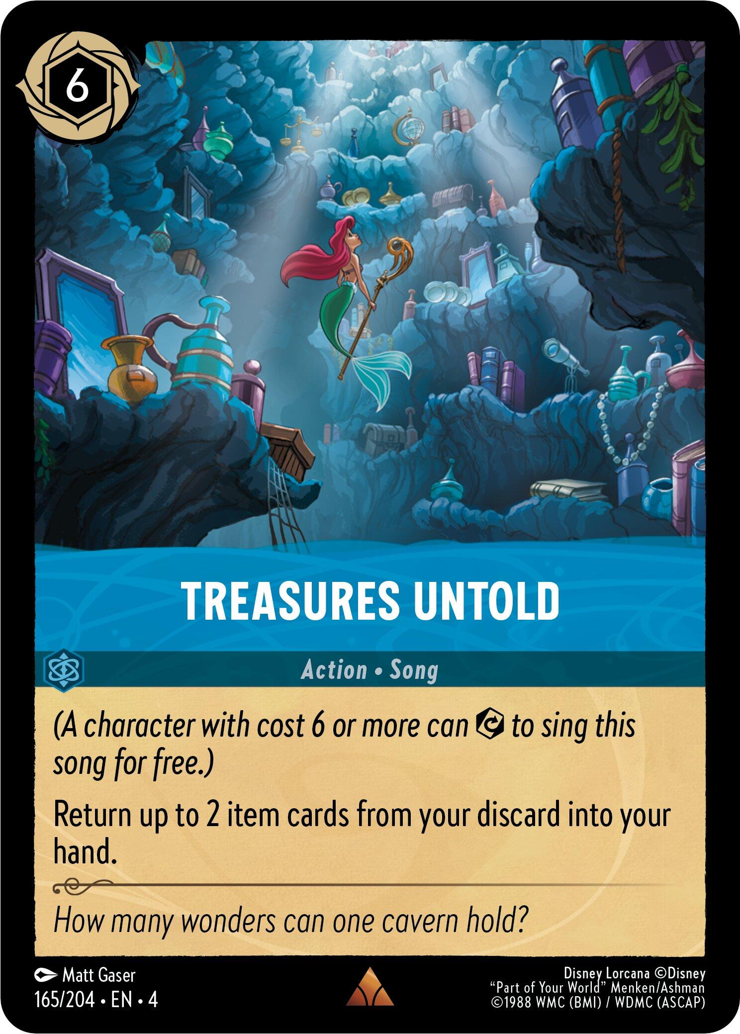 Treasures Untold (165/204) [Ursula's Return] | Black Swamp Games