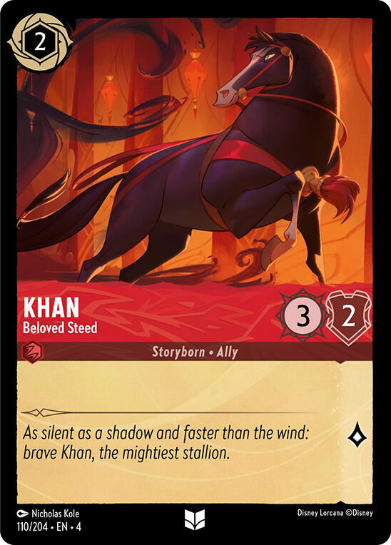 Khan - Beloved Steed (110/204) [Ursula's Return] | Black Swamp Games